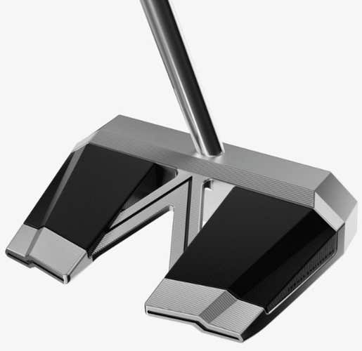 Vice Golf VGP02C Shadow Silver Milled Putter (Mallet, Center Shaft) 2025 NEW