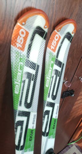 150cm Adult SKIS Elan EXAR e-RISE w/ELAN ESP10 BINDINGS *USED* GOOD CONDITION/CLEANED