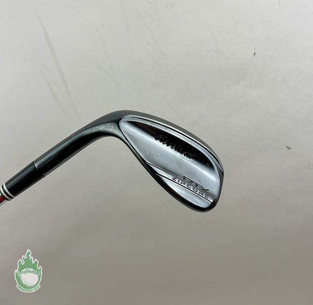 LH Cleveland RTX ZipCore Black Wedge 56*-10 Mid TI Wedge Flex Steel Golf Club