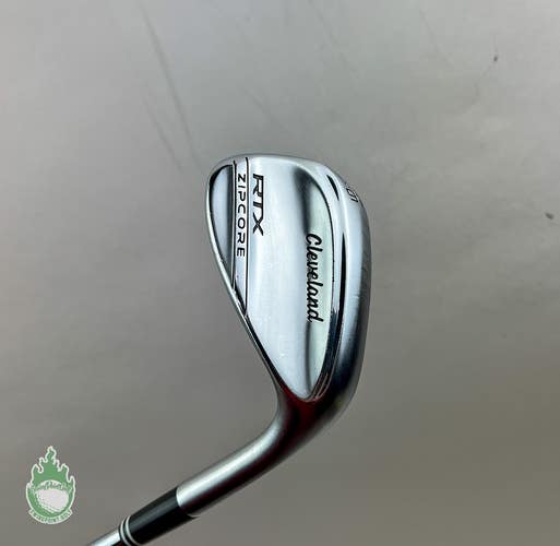 Right Handed Cleveland RTX ZipCore Wedge 56*-10 Mid Wedge Flex Steel Golf Club