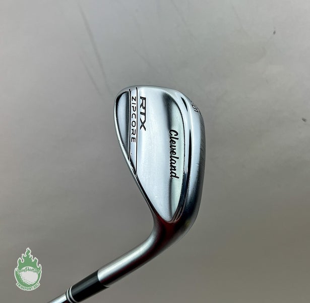 Right Handed Cleveland RTX ZipCore Wedge 56*-10 Mid Wedge Flex Steel Golf Club