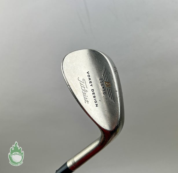 Used Right Handed Titleist Vokey 256 Wedge 56*-10 Wedge Flex Steel Golf Club