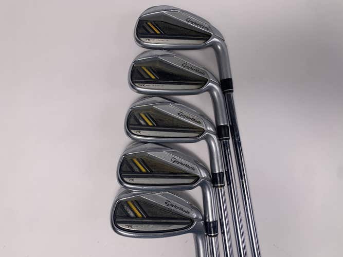 TaylorMade RocketBladez Iron Set 4-8 RocketFuel 85g Stiff Steel Mens RH