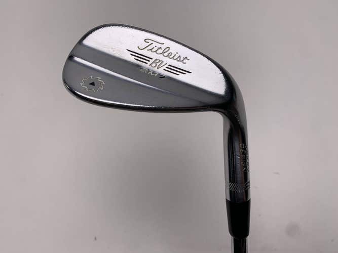 Titleist Vokey SM7 Tour Chrome Gap Wedge GW 50* 8 Bounce F-Grind Wedge Mens RH