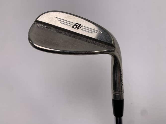 Titleist Vokey SM8 Brushed Steel Gap Wedge GW 52* 8 Bounce F-Grind Wedge Mens RH