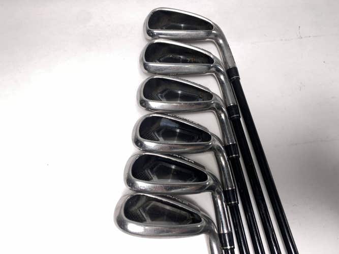 TaylorMade Burner Superlaunch Iron Set 6-PW+SW REAX 50g Ladies Graphite RH