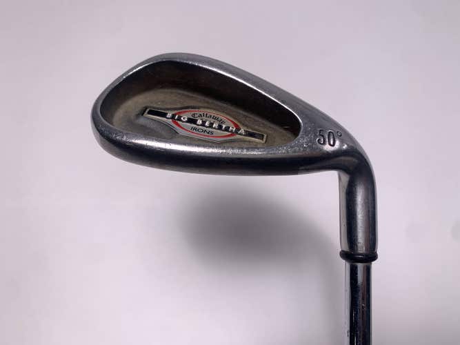 Callaway Big Bertha 2002 Pitching Wedge PW 50* Big Bertha Uniflex Steel Mens RH