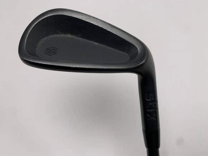 Stix Golf All Black Pitching Wedge PW Stix Regular Graphite Mens RH