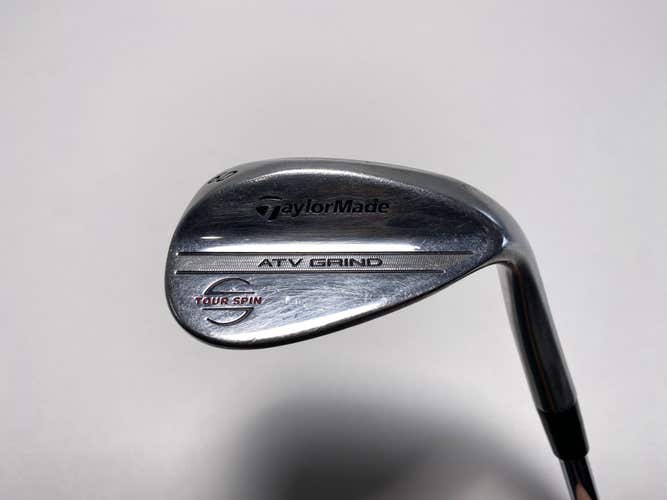 TaylorMade ATV Grind Super Spin Lob Wedge LW 60* KBS Tour 105 Wedge Mens RH