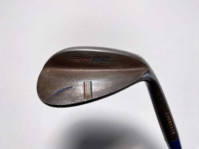 Fourteen RM-22 Raw Sand Wedge SW 56* 12 Bounce Wedge Steel Mens RH