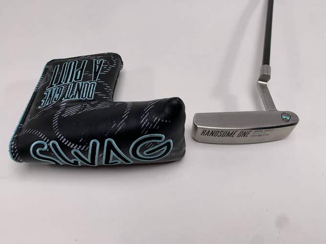 Swag Handsome One 354G 303SS Putter 34" Mens RH HC NEW