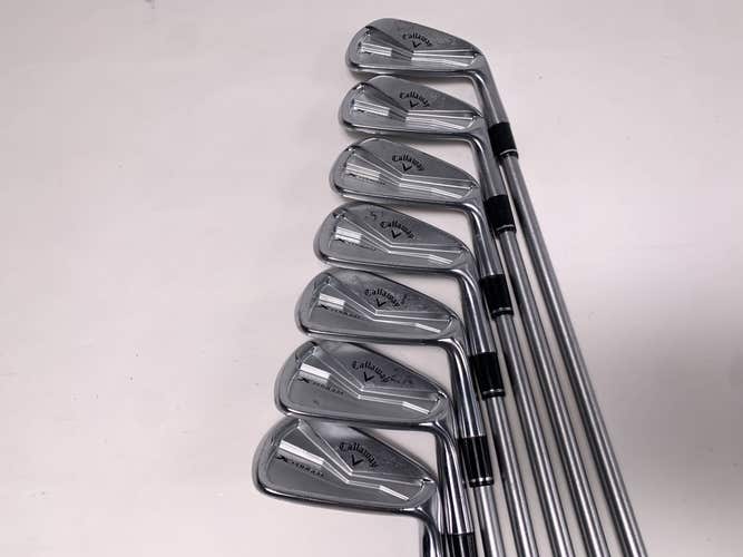 Callaway X Forged 2025 Iron Set 4-PW KBS Tour C-Taper Lite 115g Extra Stiff RH