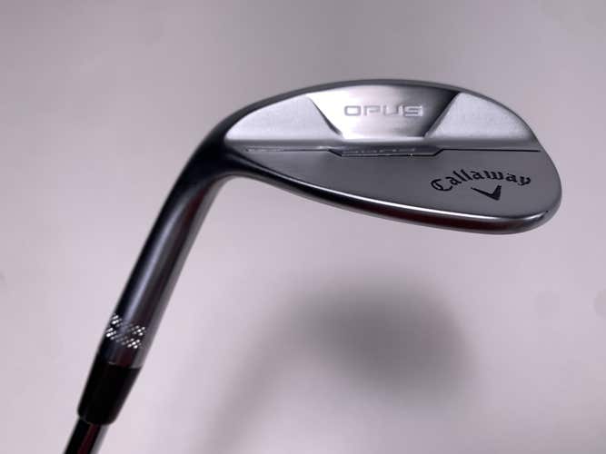 Callaway Opus Brushed Chrome Wedge 56* 12 DG Mid 115g Wedge Steel Mens LH NEW