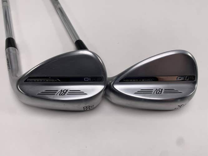Titleist Vokey SM10 Tour Chrome Wedge Set 54* 10 | 58* 10 SM10 Wedge RH