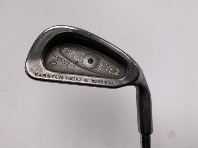 Ping Eye 2 + Single 4 Iron Black Dot Karsten Regular Steel Mens RH