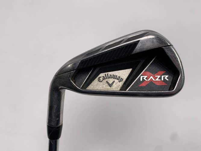Callaway Razr X Single 7 Iron Regular Steel Mens LH