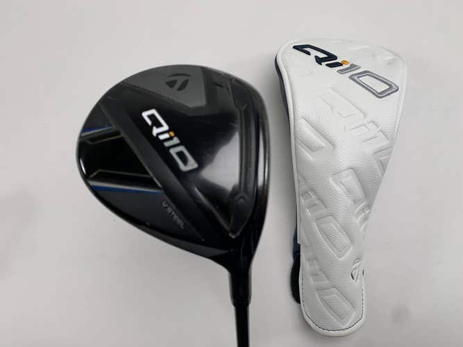 TaylorMade Qi10 3 Fairway Wood 15* Fujikura Ventus Blue TR 6-S Stiff RH HC