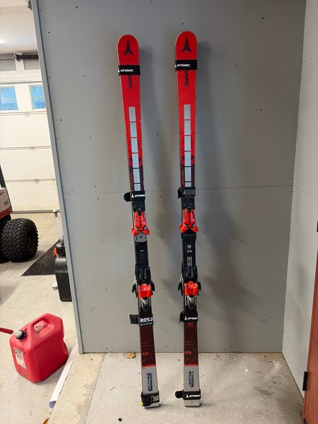 2023 Atomic Redster G9 187 cm Racing Skis With Bindings Max Din 16 (Used)