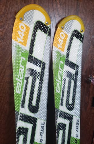 140cm Adult SKIS Elan Exar e-Rise w/ELAN ESP10 BINDINGS *USED* GOOD CONDITION/CLEANED