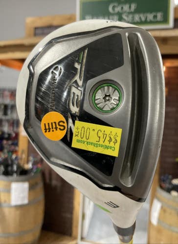 TaylorMade RBZ 19 #3 Hybrid 41" ROCKETBALLZ Stiff Flex Graphite Shaft RH USED