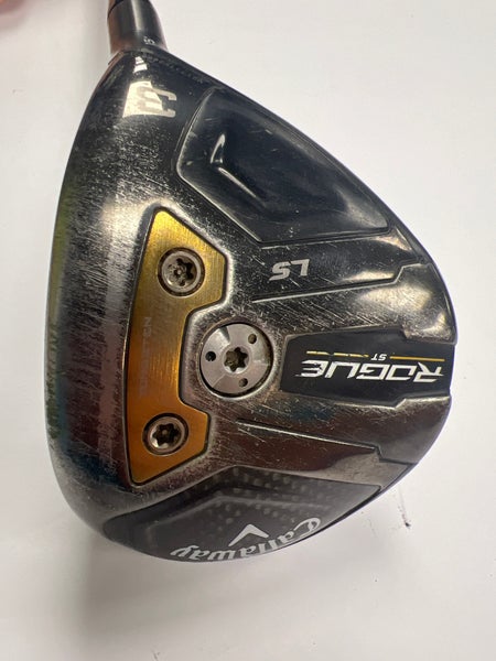 Men's Callaway Rogue ST LS Right Handed Fairway Wood Stiff Flex 3 Wood (Used)