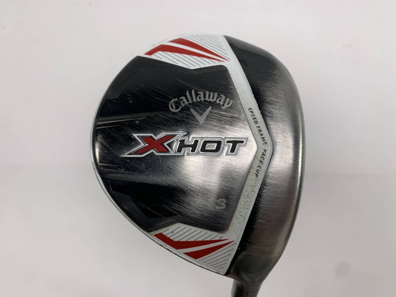Callaway X Hot 19 3 Fairway Wood 15* Project X PXv Stiff RH Midsize Grip