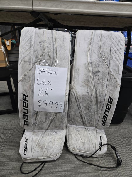 26" 2023 Bauer GSX (2023 Model) Goalie Leg Pads (Used)