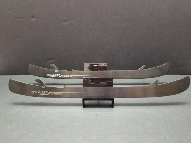 BAUER TUUK LS5 CARBON EDGE Hockey Skate Black Steel Runners 296 NEW NHL Blade