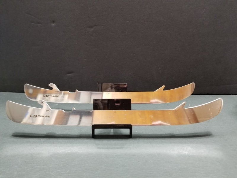 Bauer TUUK LS EDGE PULSE Chrome Hockey Skate Steel Runners 280 Blades NHL Pro