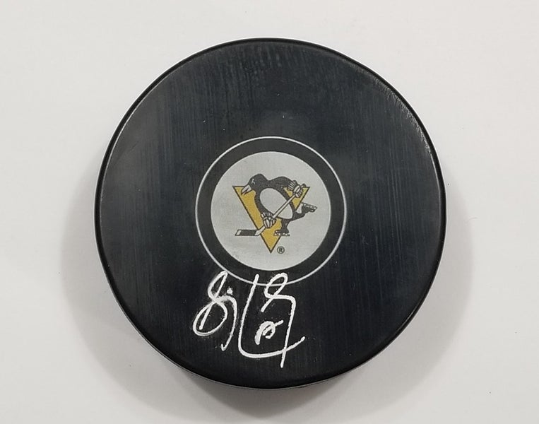 SIDNEY CROSBY Autographed Pittsburgh Penguins Signed NHL Hockey Puck