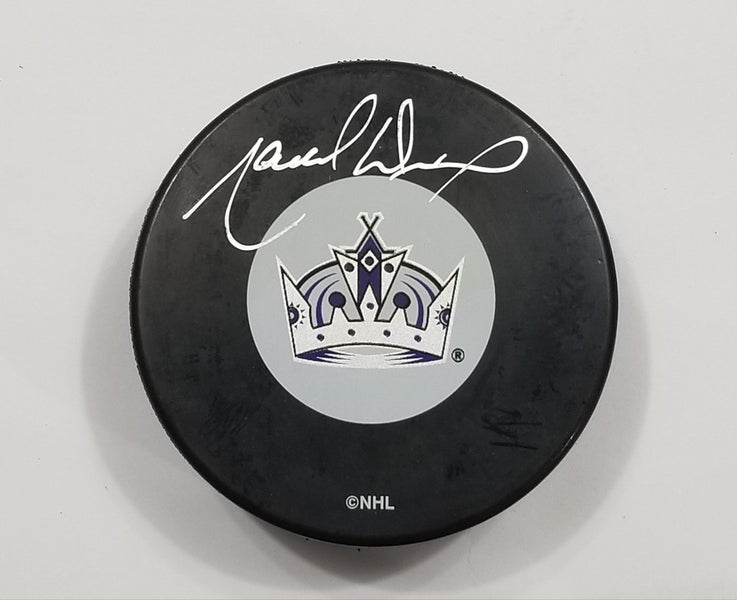 MARCEL DIONNE Autographed Los Angeles Kings Signed NHL Hockey Puck