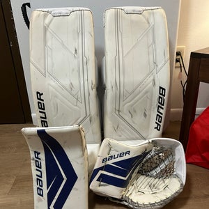 Used Bauer Mach Senior Goalie Full Set