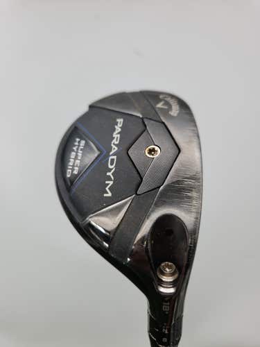 2023 CALLAWAY PARADYM SUPER 3 HYBRID 18* SENIOR MAMIYA RECOIL DART 65 +HC GOOD