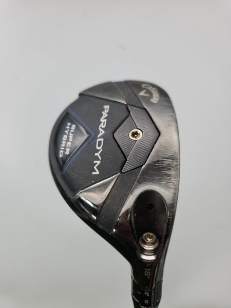 2023 CALLAWAY PARADYM SUPER 3 HYBRID 18* SENIOR MAMIYA RECOIL DART 65 +HC GOOD