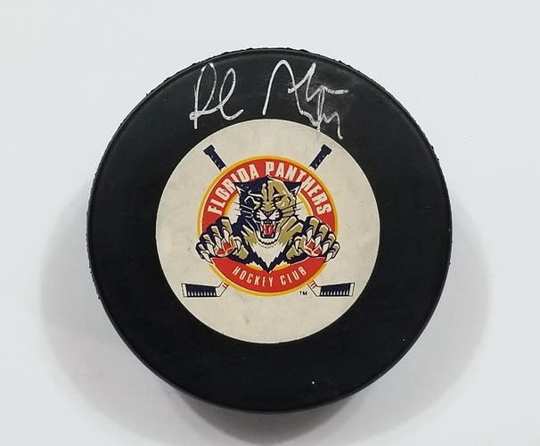 ROB NIEDERMAYER Autographed Florida Panthers Signed NHL Hockey Puck