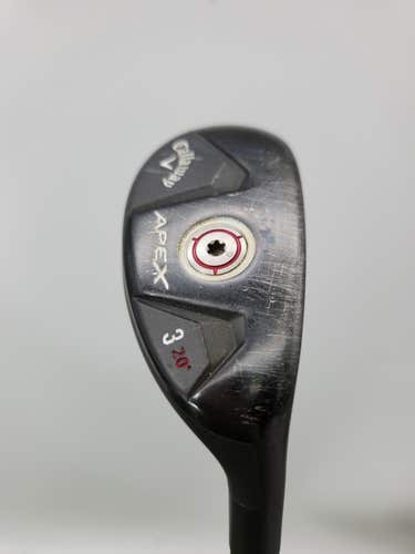 2016 CALLAWAY APEX 3 HYBRID 20* STIFF MITSU KURO KAGE 80HY FAIR