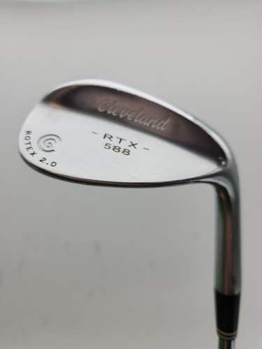 2013 CLEVELAND 588 RTX CHROME WEDGE 54*/10 STIFF TT DYNAGOLD S300 35.5" GOOD