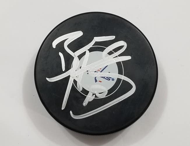 BRADEN HOLTBY Autographed Washington Capitals Signed NHL Hockey Puck