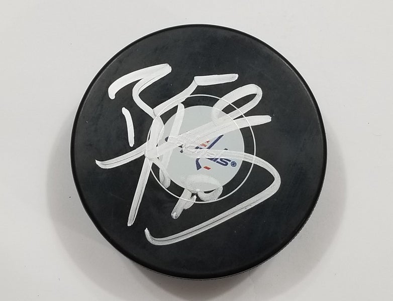 BRADEN HOLTBY Autographed Washington Capitals Signed NHL Hockey Puck