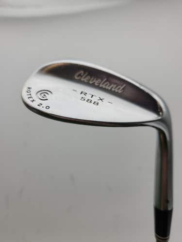 2013 CLEVELAND 588 RTX CHROME WEDGE 62*/8 STIFF TT DYNAGOLD S300 35" FAIR