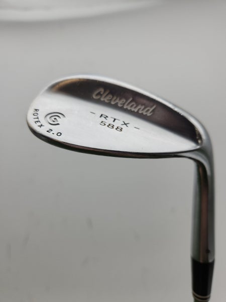 2013 CLEVELAND 588 RTX CHROME WEDGE 62*/8 STIFF TT DYNAGOLD S300 35" FAIR