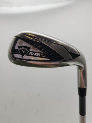 2011 CALLAWAY RAZR HL PITCHING WEDGE LADIES STOCK GRAPHITE  34.5" GOOD