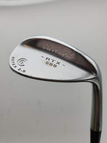2013 CLEVELAND 588 RTX CHROME WEDGE 58*/10 WEDGEFLEX TT DYNAGOLD 35.5" GOOD