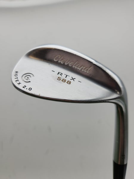2013 CLEVELAND 588 RTX CHROME WEDGE 58*/10 WEDGEFLEX TT DYNAGOLD 35.5" GOOD