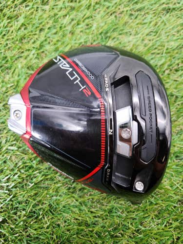 TAYLORMADE STEALTH 2 PLUS DRIVER 10.5* CLUBHEAD ONLY +HC VERYGOOD