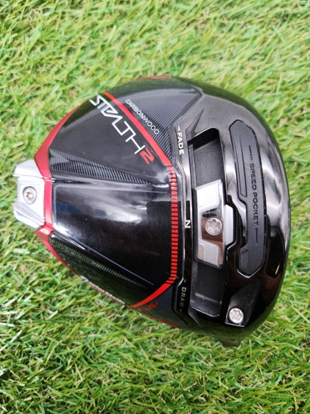 TAYLORMADE STEALTH 2 PLUS DRIVER 10.5* CLUBHEAD ONLY +HC VERYGOOD