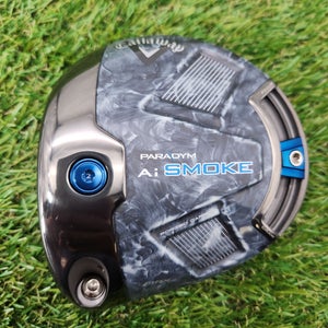 LEFTY 2024 CALLAWAY PARADYM AI SMOKE MAX DRIVER 10.5* CLUBHEAD ONLY VERYGOOD