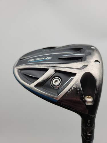 2018 CALLAWAY ROGUE DRAW DRIVER 10.5* SENIOR ALDILA QUARANTA FAIR