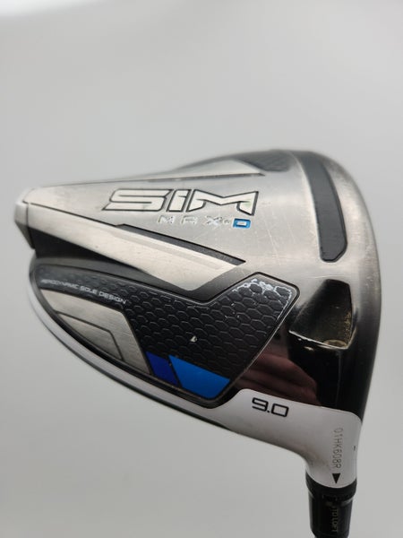 2020 TAYLORMADE SIM MAX D DRIVER 9* STIFF EVEN FLOW RIPTIDE 60G +HC GOOD