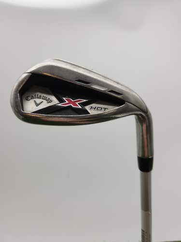 2013 CALLAWAY X HOT GAP WEDGE REG STOCK GRAPHITE I-75G 35.5" GOOD